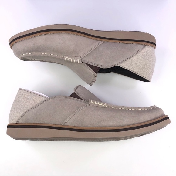 ROCKPORT Men's Tucker Venetian Slip On Loafers Shoes Stone  $115 New - Picture 2 of 8